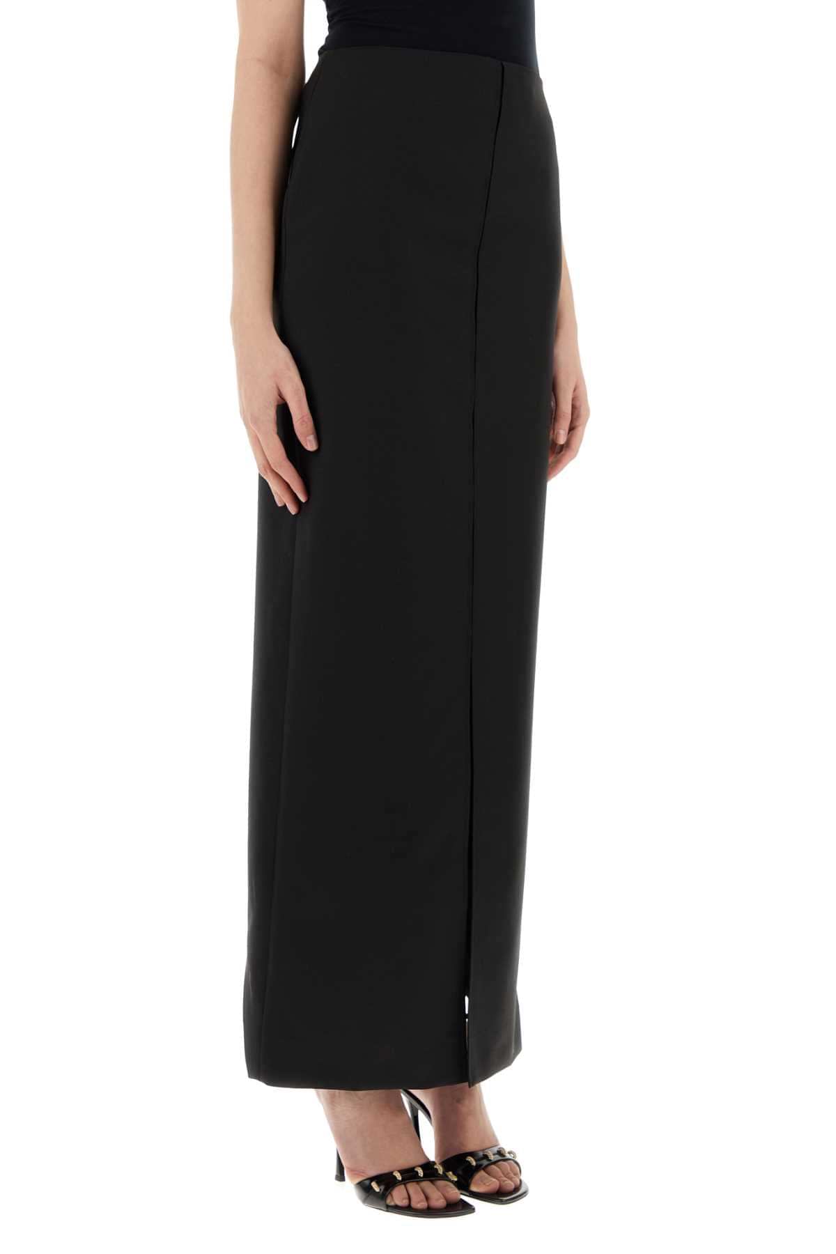 Givenchy Women Black Wool Blend Skirt DestGlow