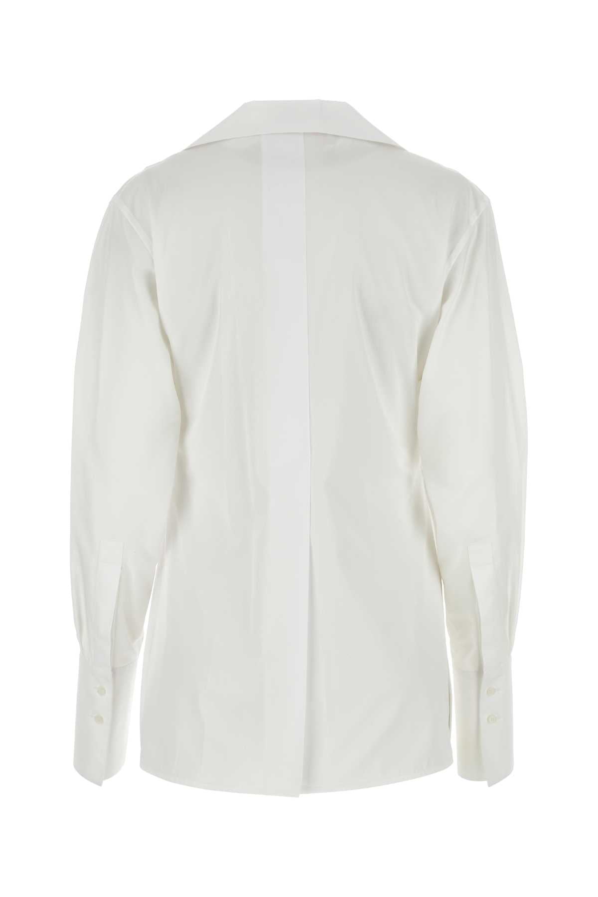 Givenchy Women White Poplin Shirt DestGlow