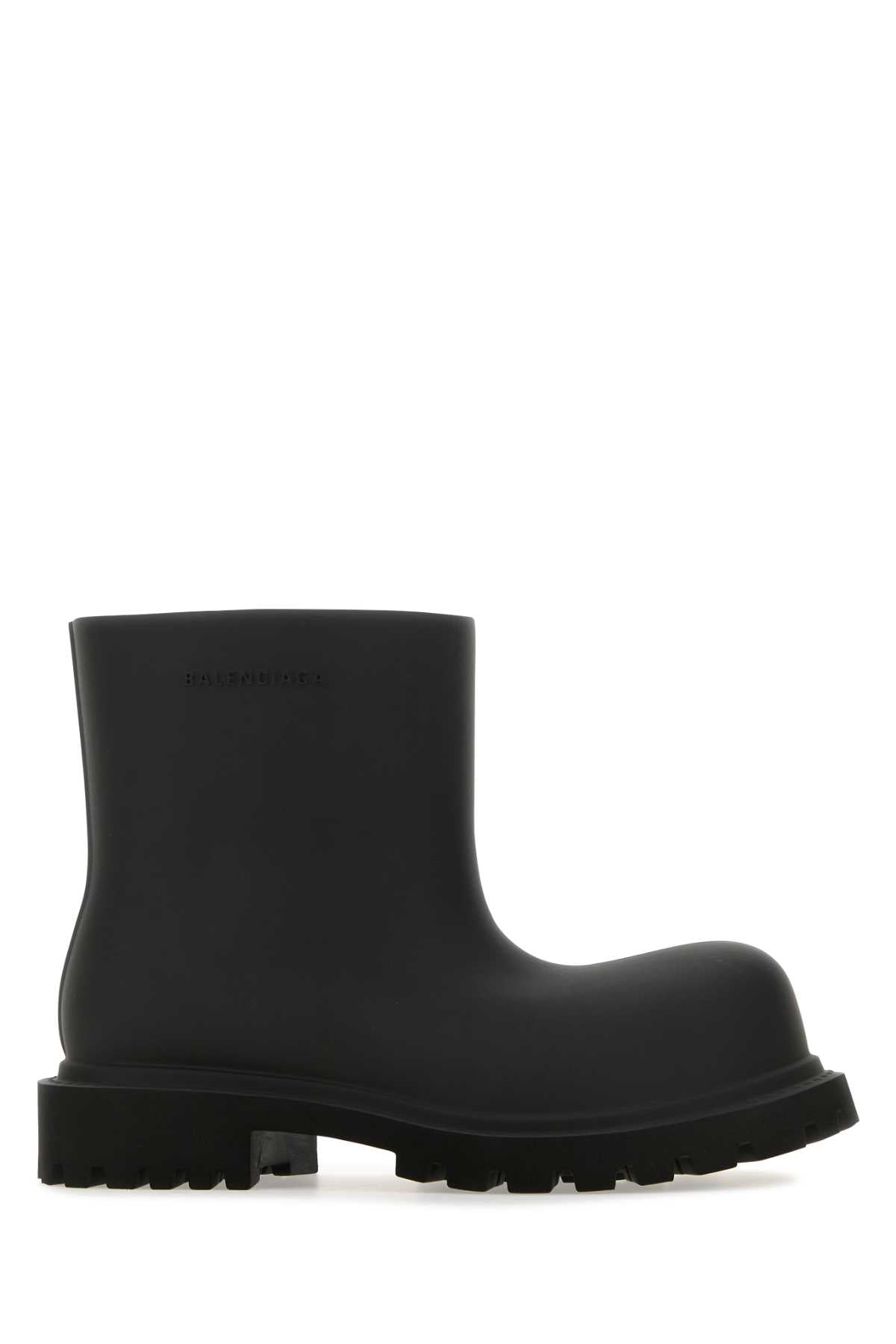 Balenciaga Women Black Eva Ankle Boots