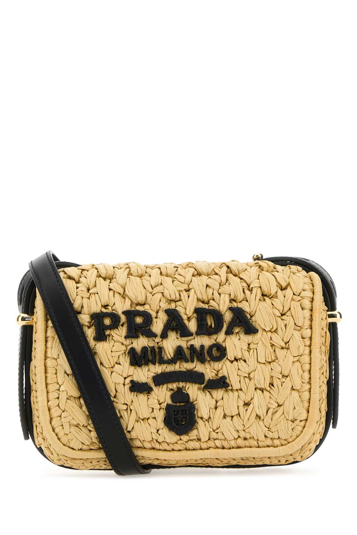 Prada Women Raffia Crossbody Bag DestGlow
