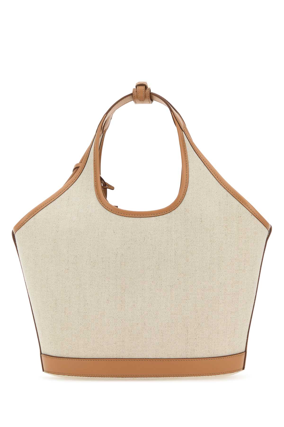 Prada Women Sand Canvas Handbag DestGlow