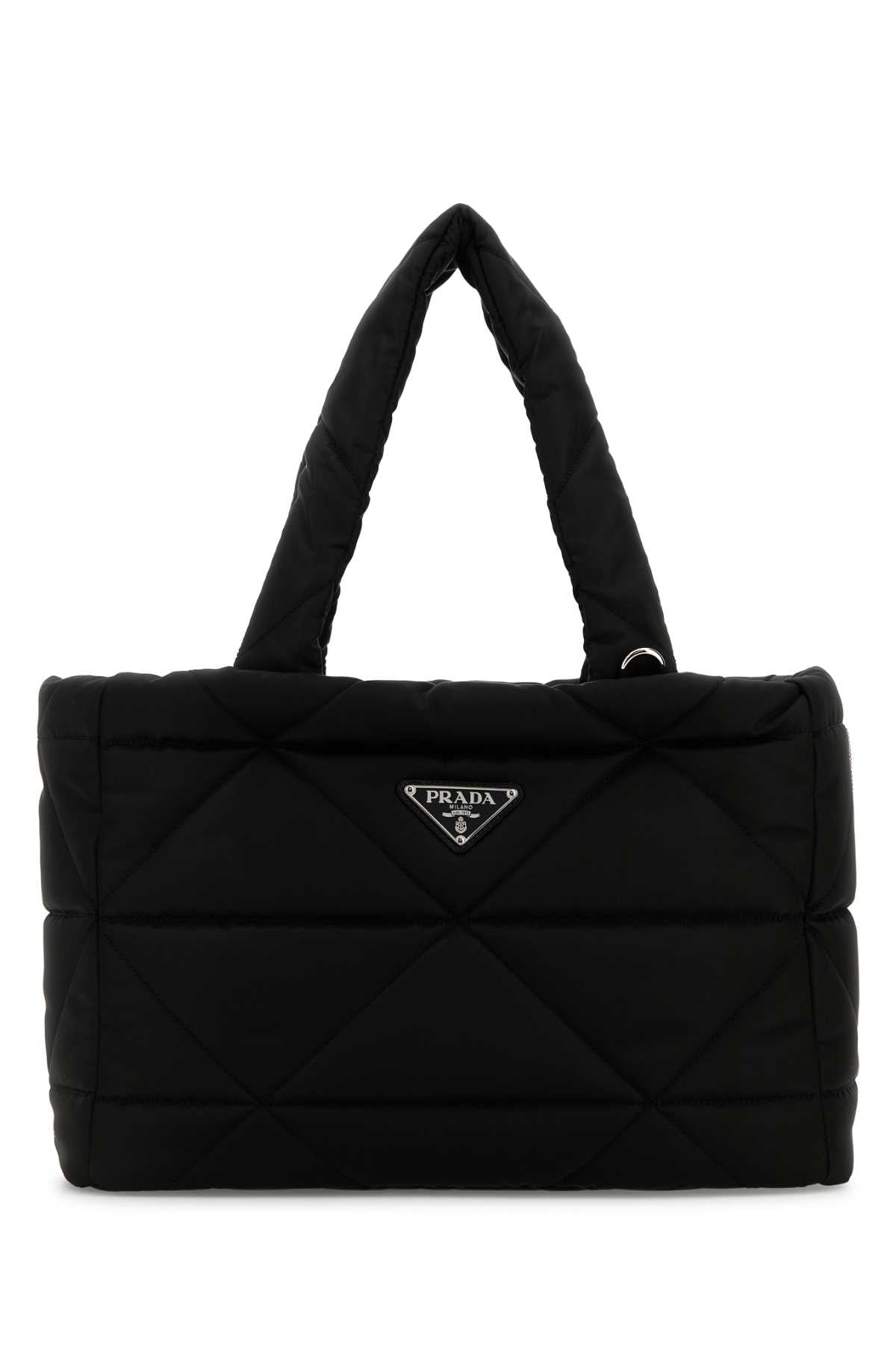 Prada Men Black Nylon Dog Carrier