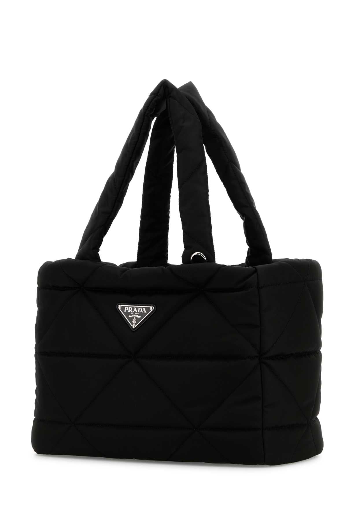 Prada Men Black Nylon Dog Carrier
