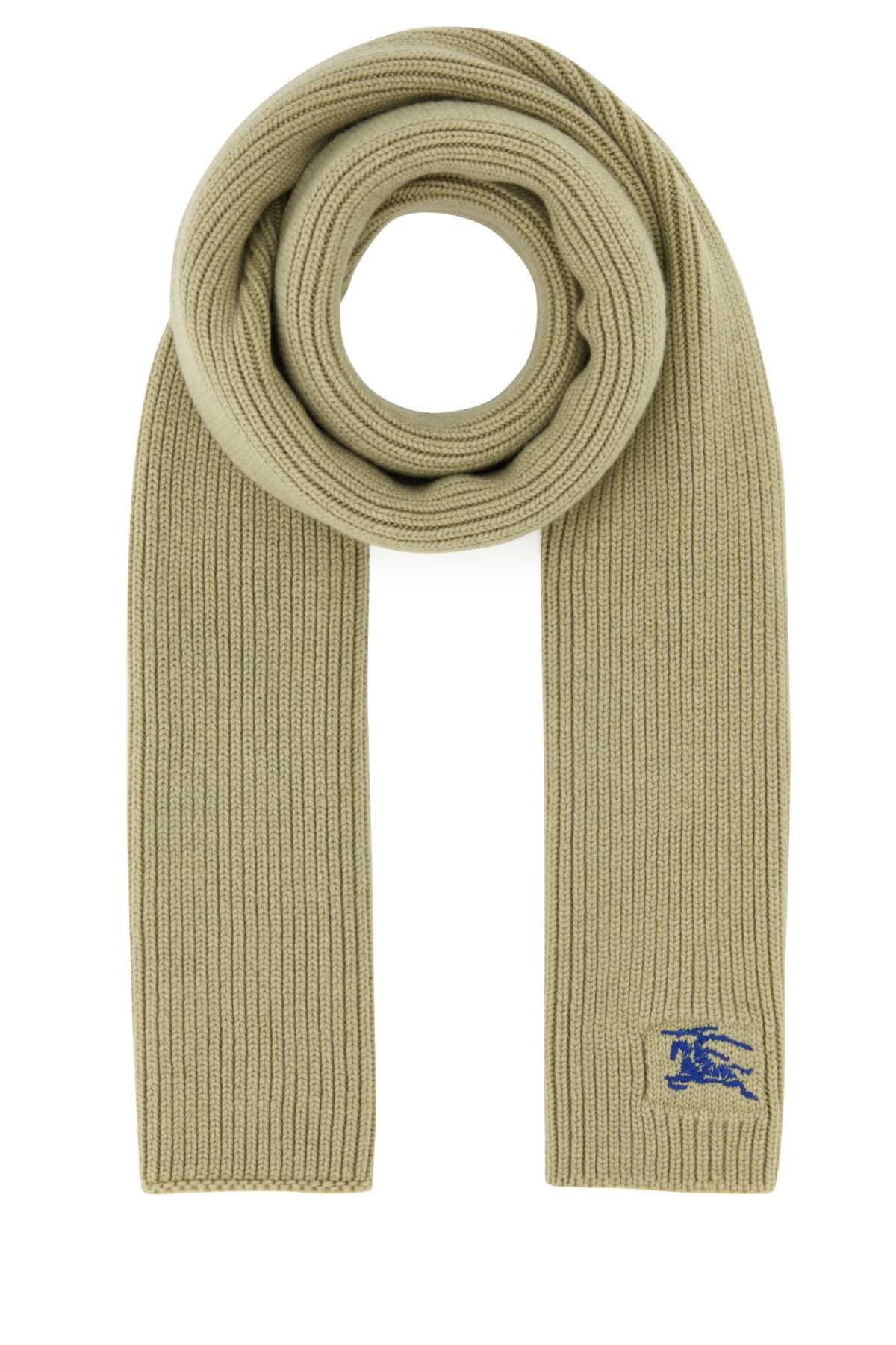 Burberry Unisex Khaki Cashmere Scarf DestGlow