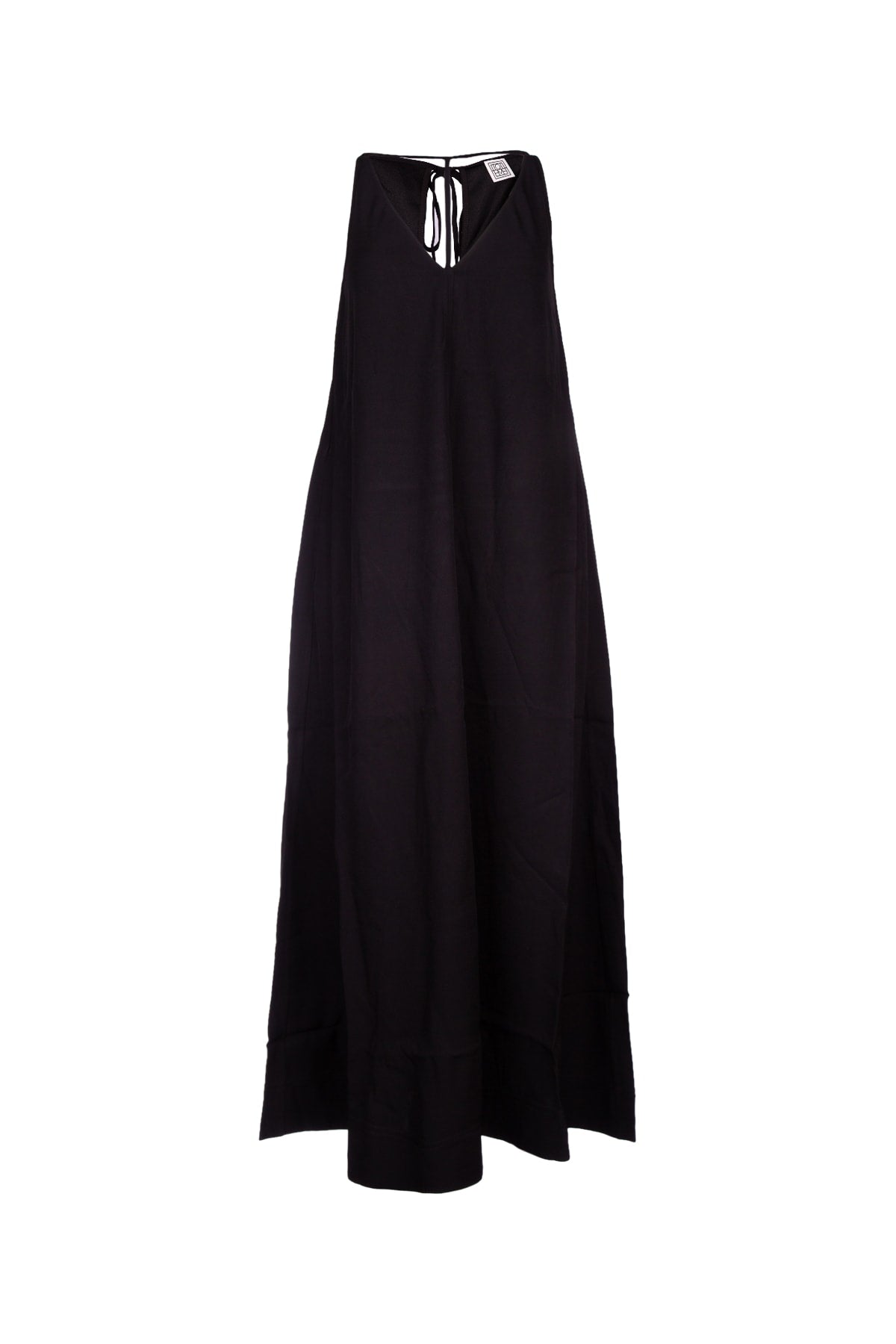 Toteme Women T-Strap Crepe-Back Satin Dress DestGlow