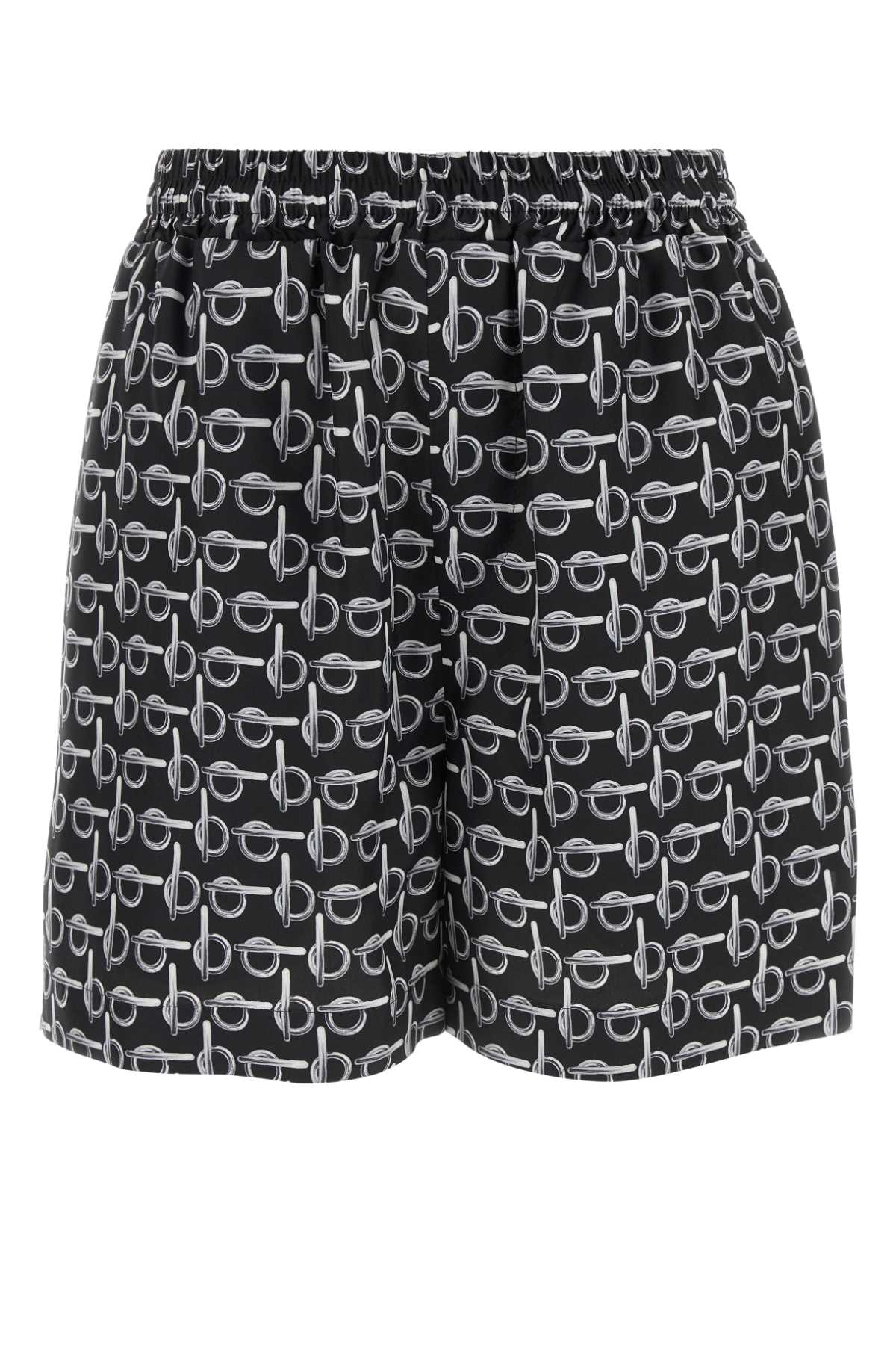 Burberry Women Printed Silk Shorts DestGlow