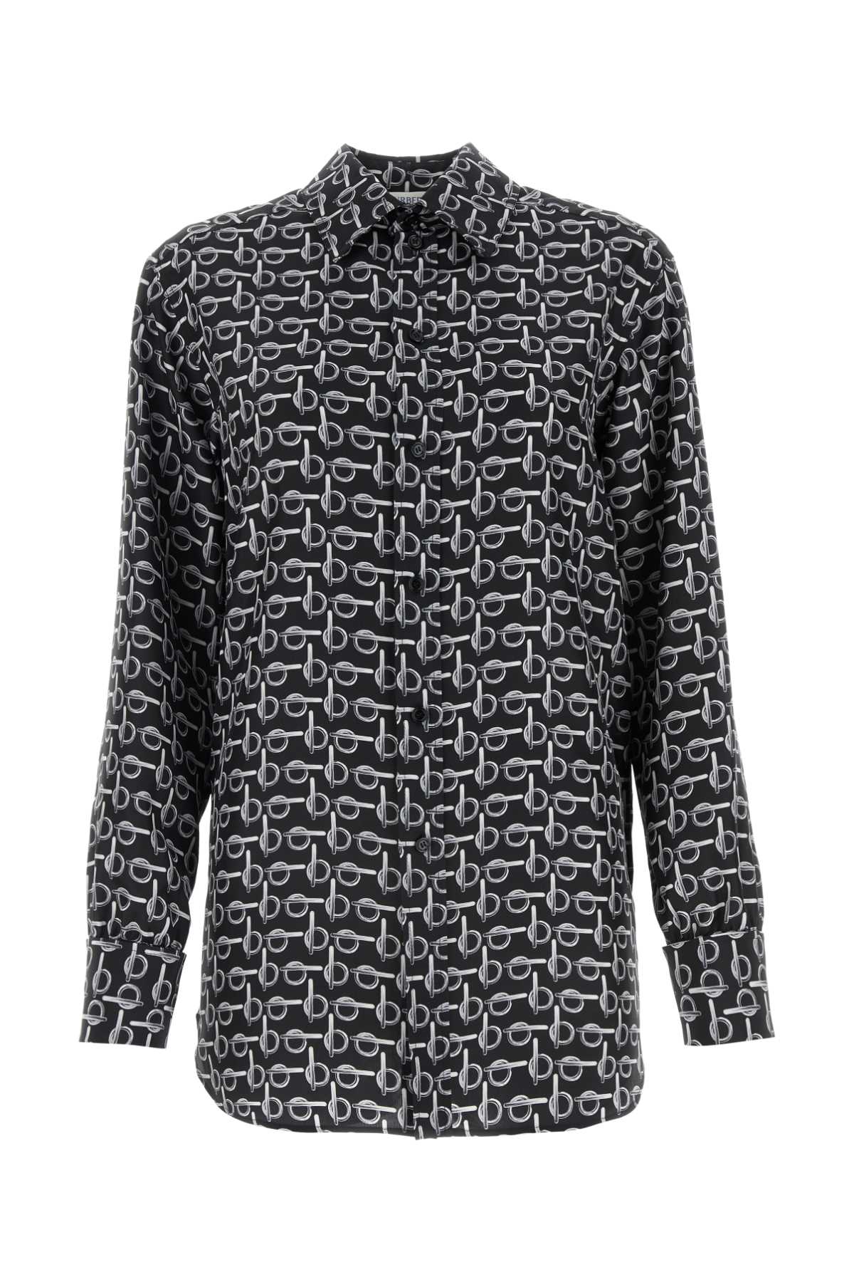Burberry Women Printed Silk Shirt by Luosophy