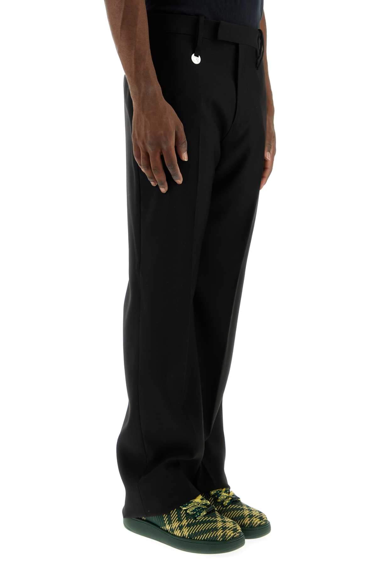 Burberry Men Black Wool Pant DestGlow
