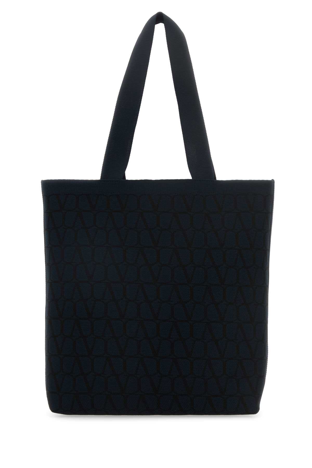 Valentino Garavani Men Toile Iconographe Shopping Bag DestGlow