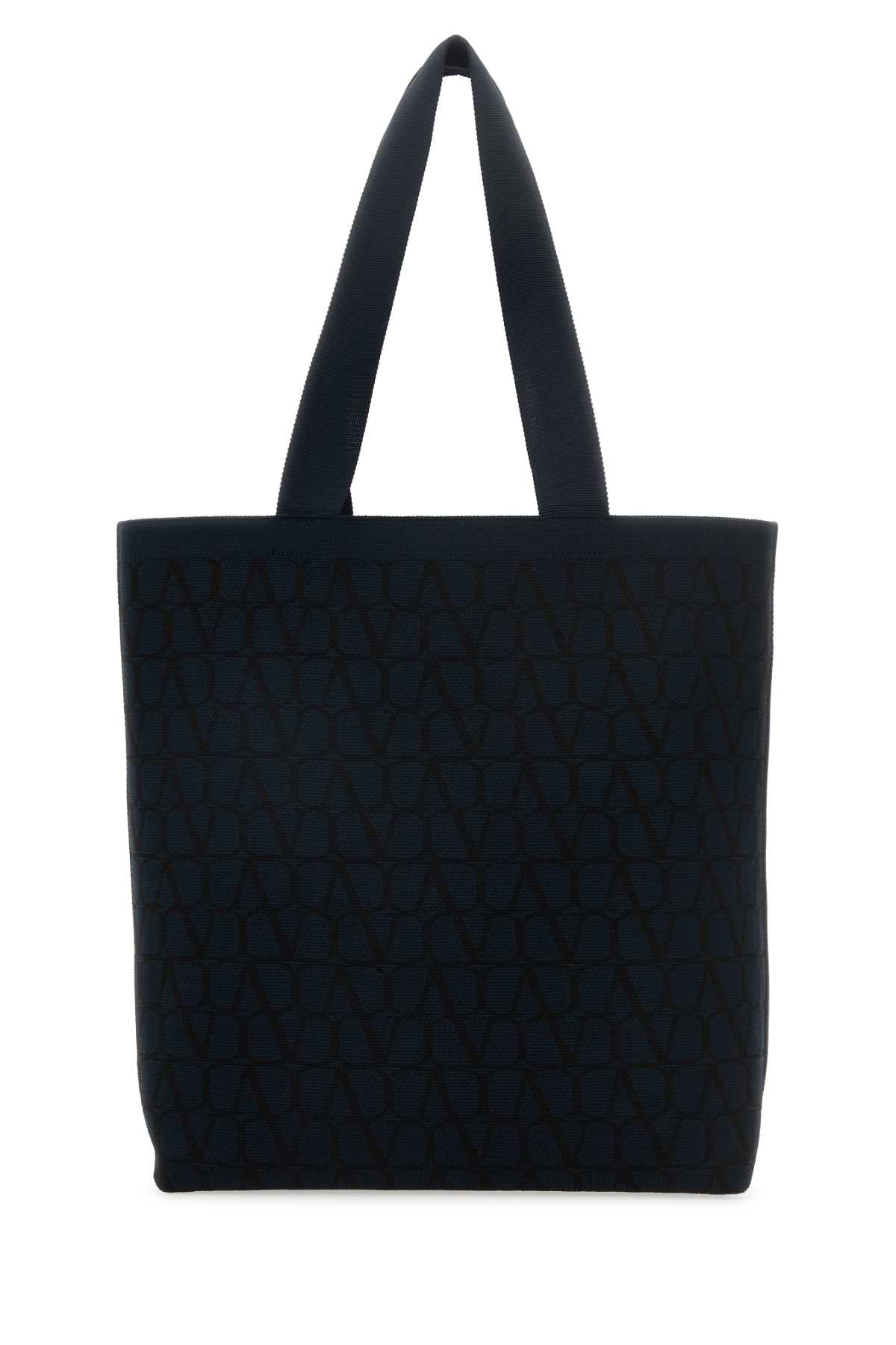 Valentino Garavani Men Toile Iconographe Shopping Bag DestGlow