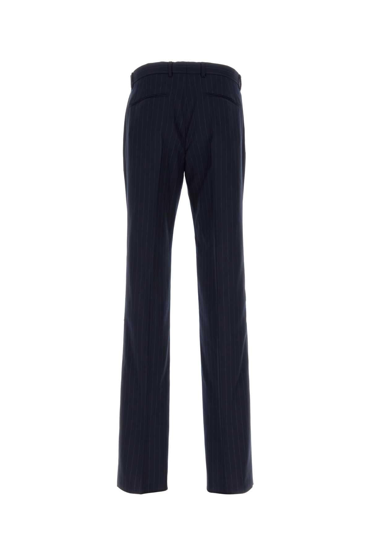 Givenchy men embroidered wool pant
