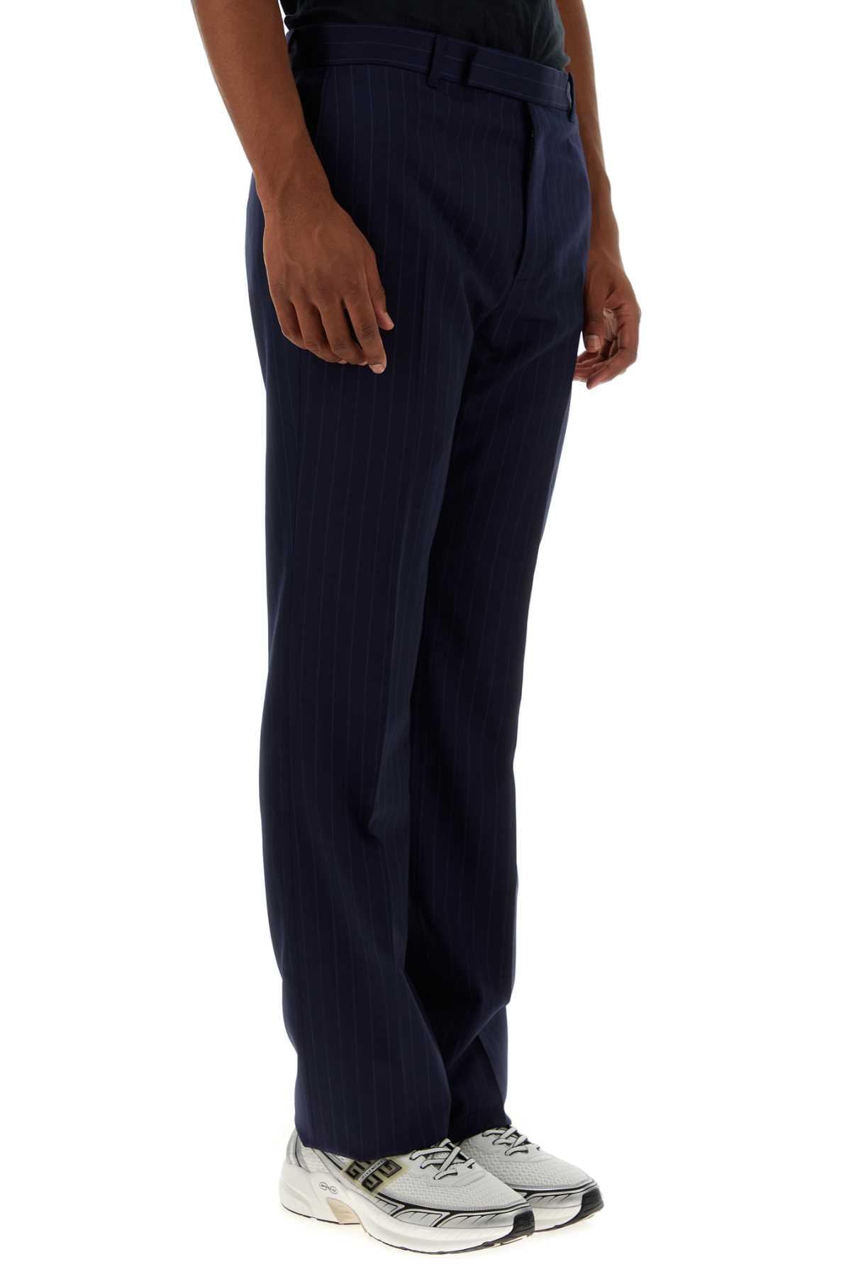 Givenchy men embroidered wool pant
