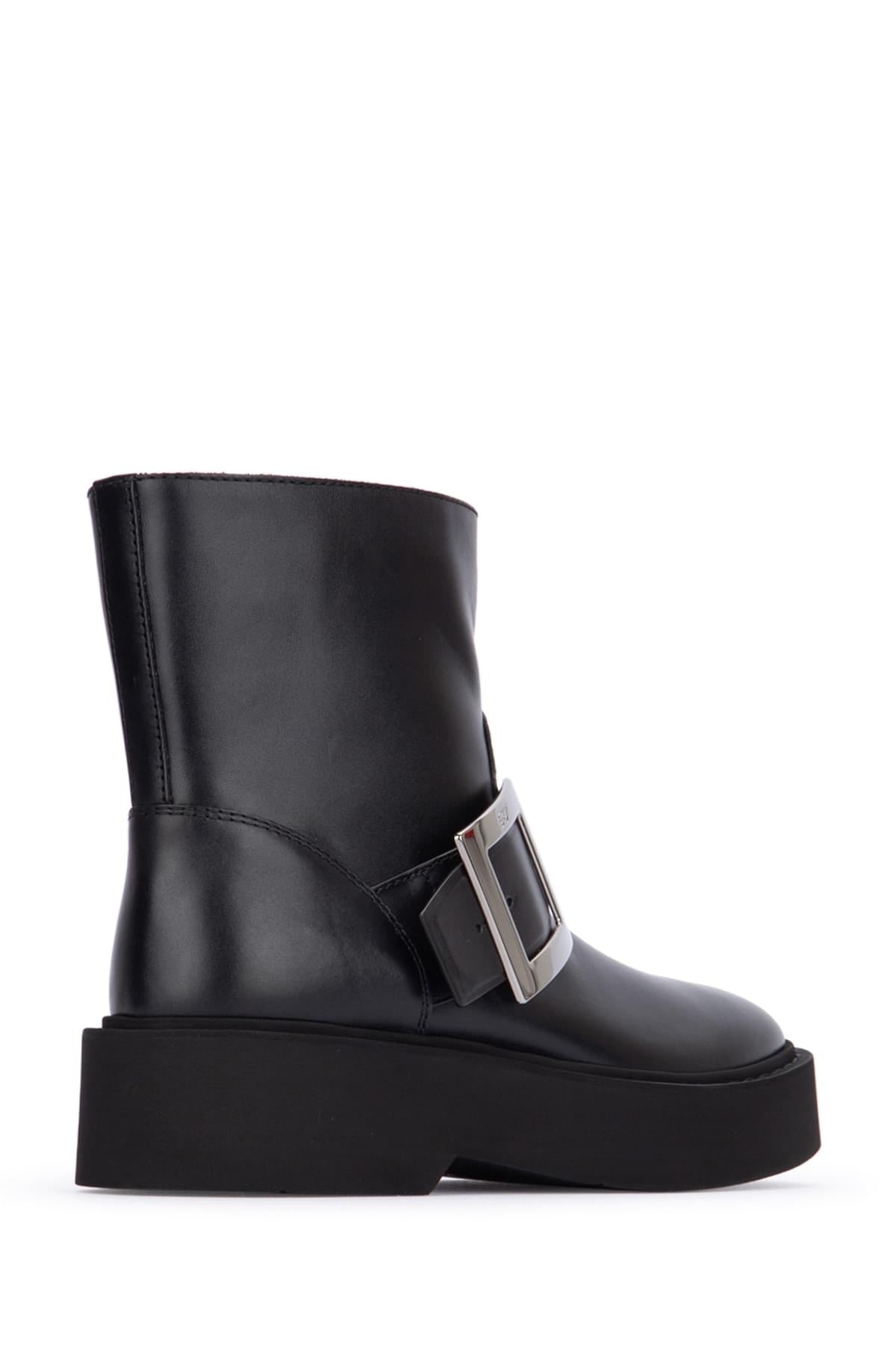 Roger Vivier Women Viv Rangers High Met Bikers Bootie DestGlow
