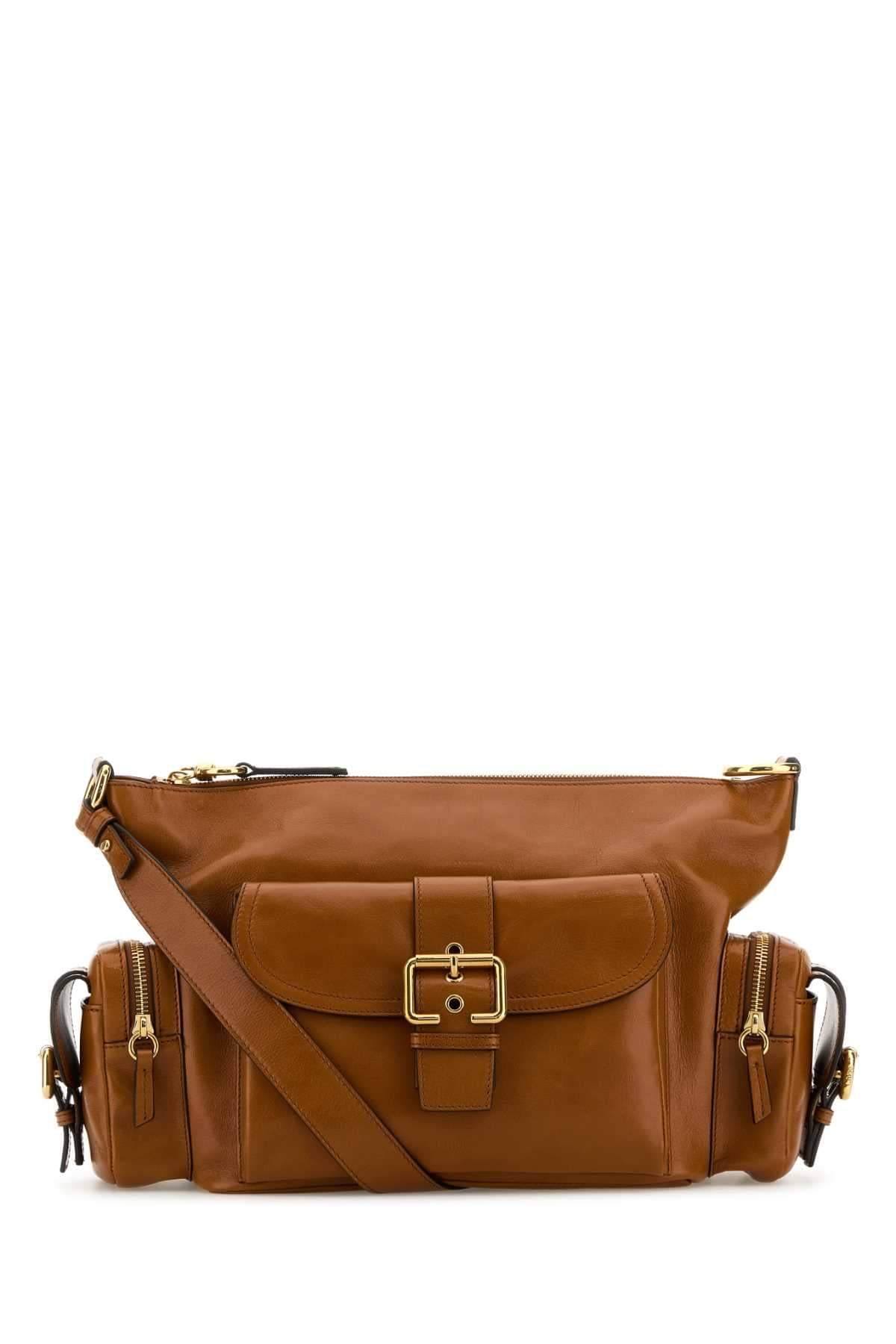 Chloe Women Caramel Leather Camera Bag Handbag DestGlow