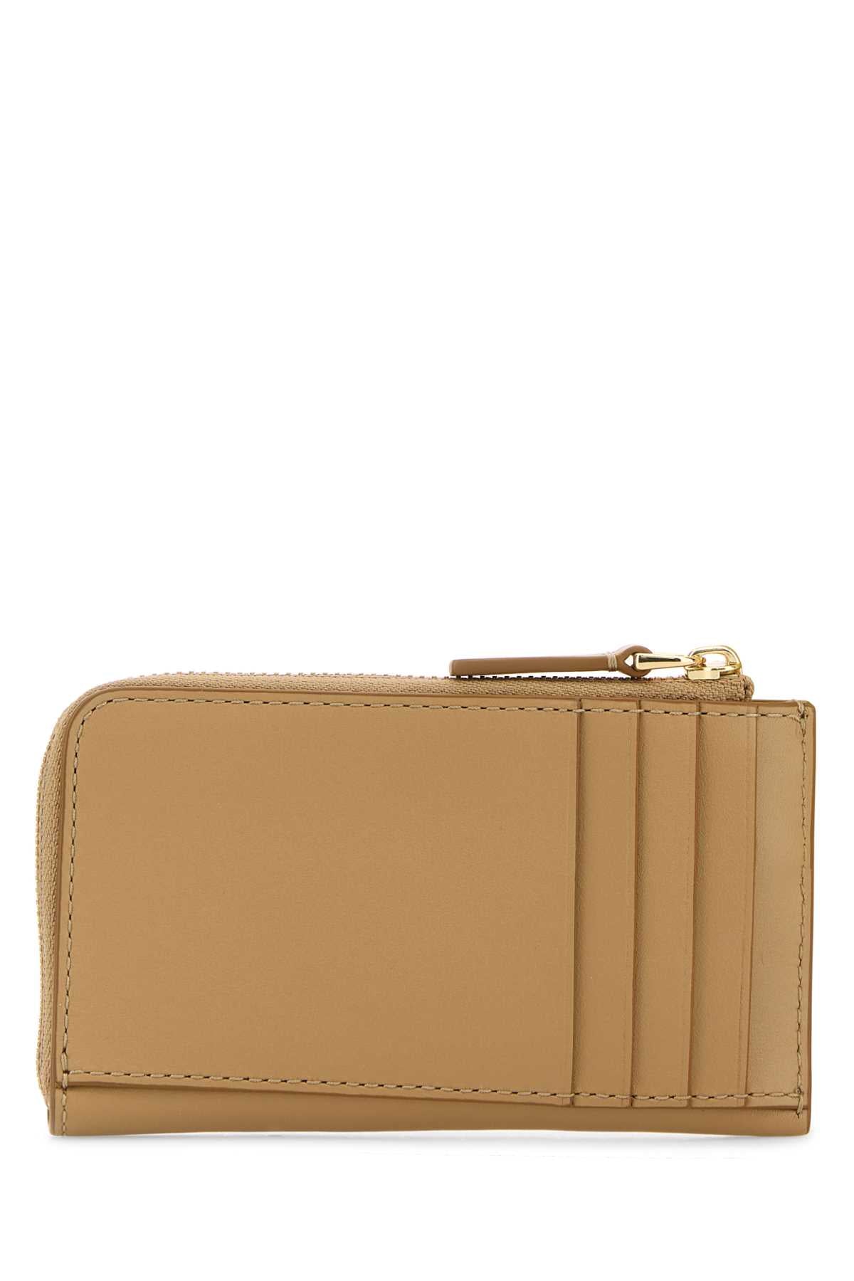 Marc Jacobs Women Camel Leather Card Holder by Luosophy