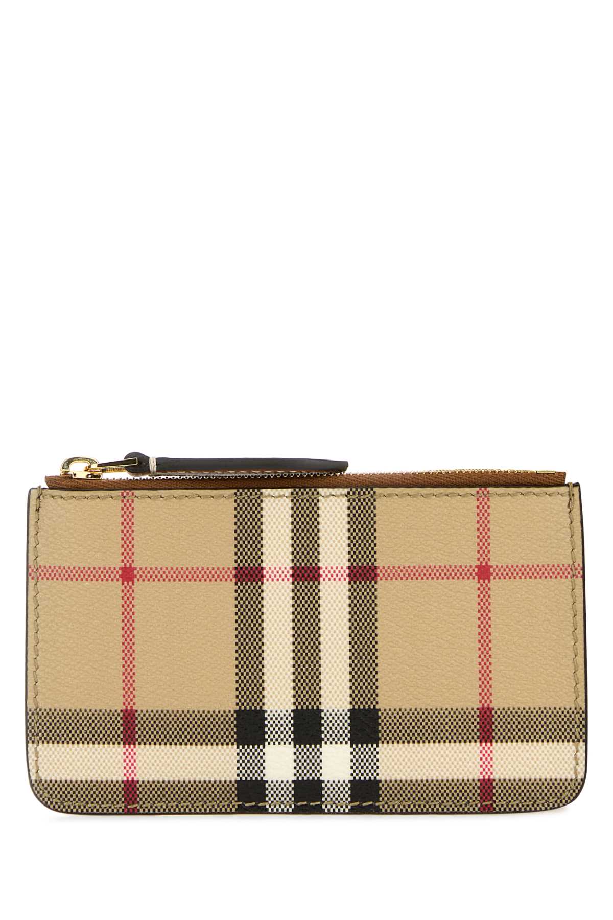 Burberry Women Printed E-Canvas Card Holder DestGlow