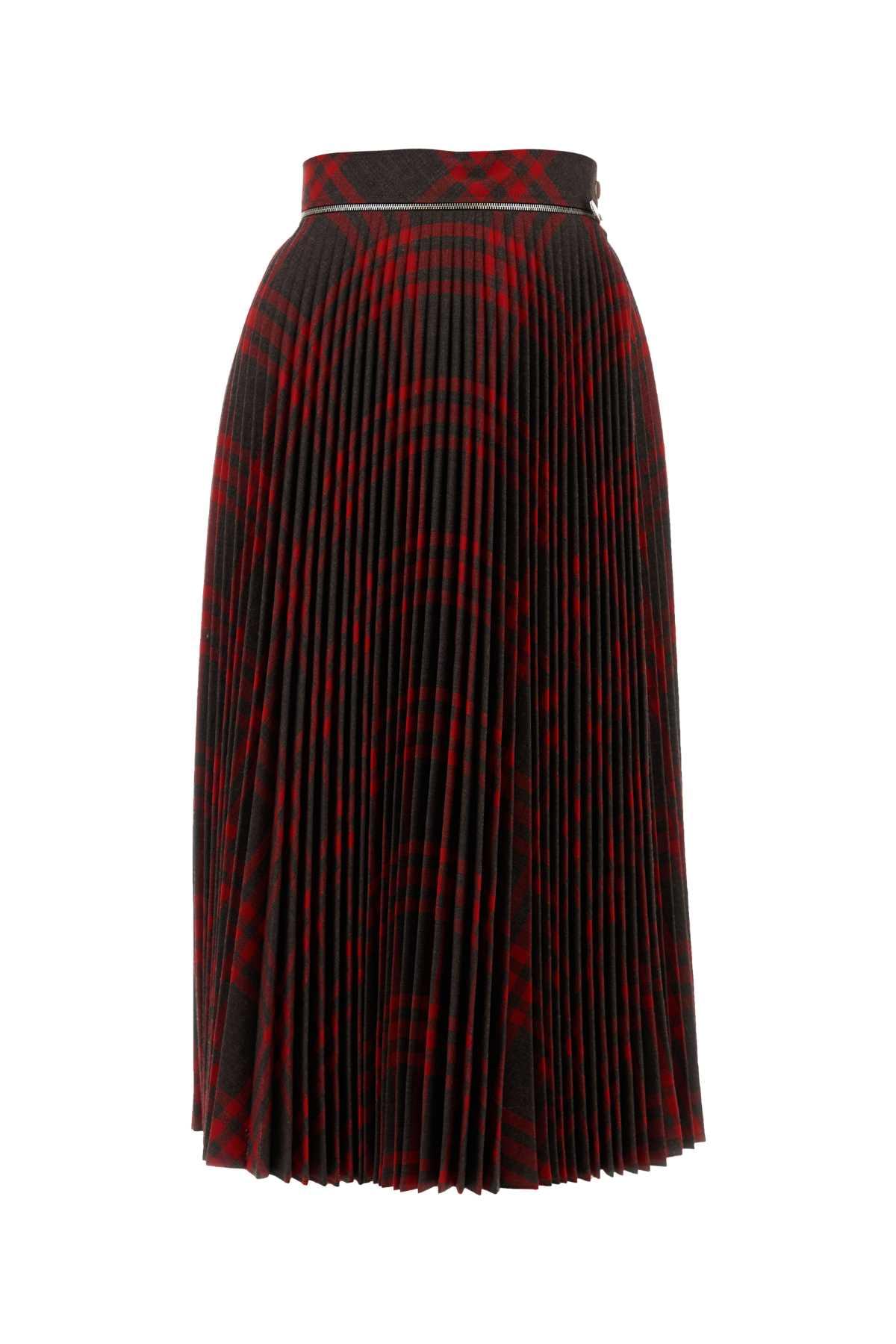 Burberry Women Embroidered Jersey Skirt DestGlow