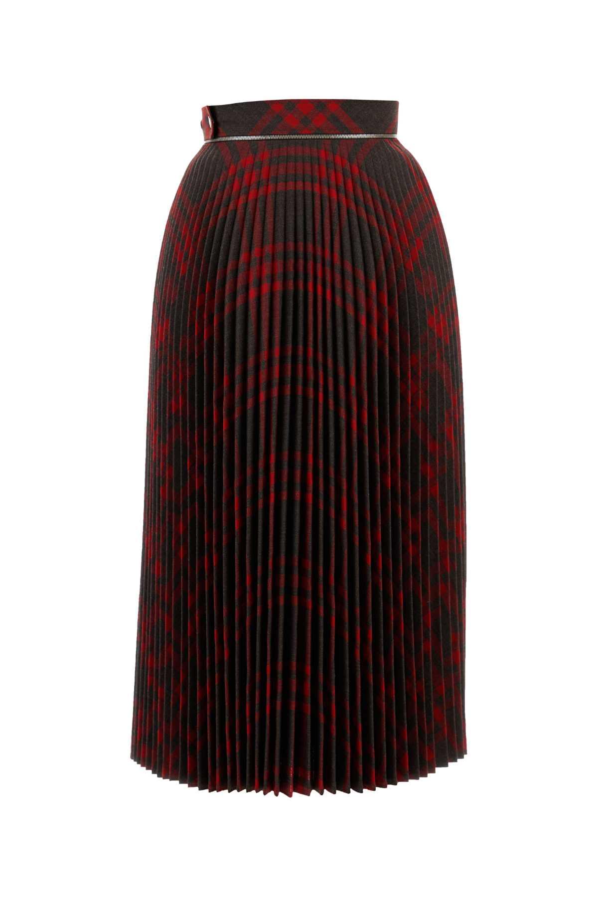 Burberry Women Embroidered Jersey Skirt DestGlow