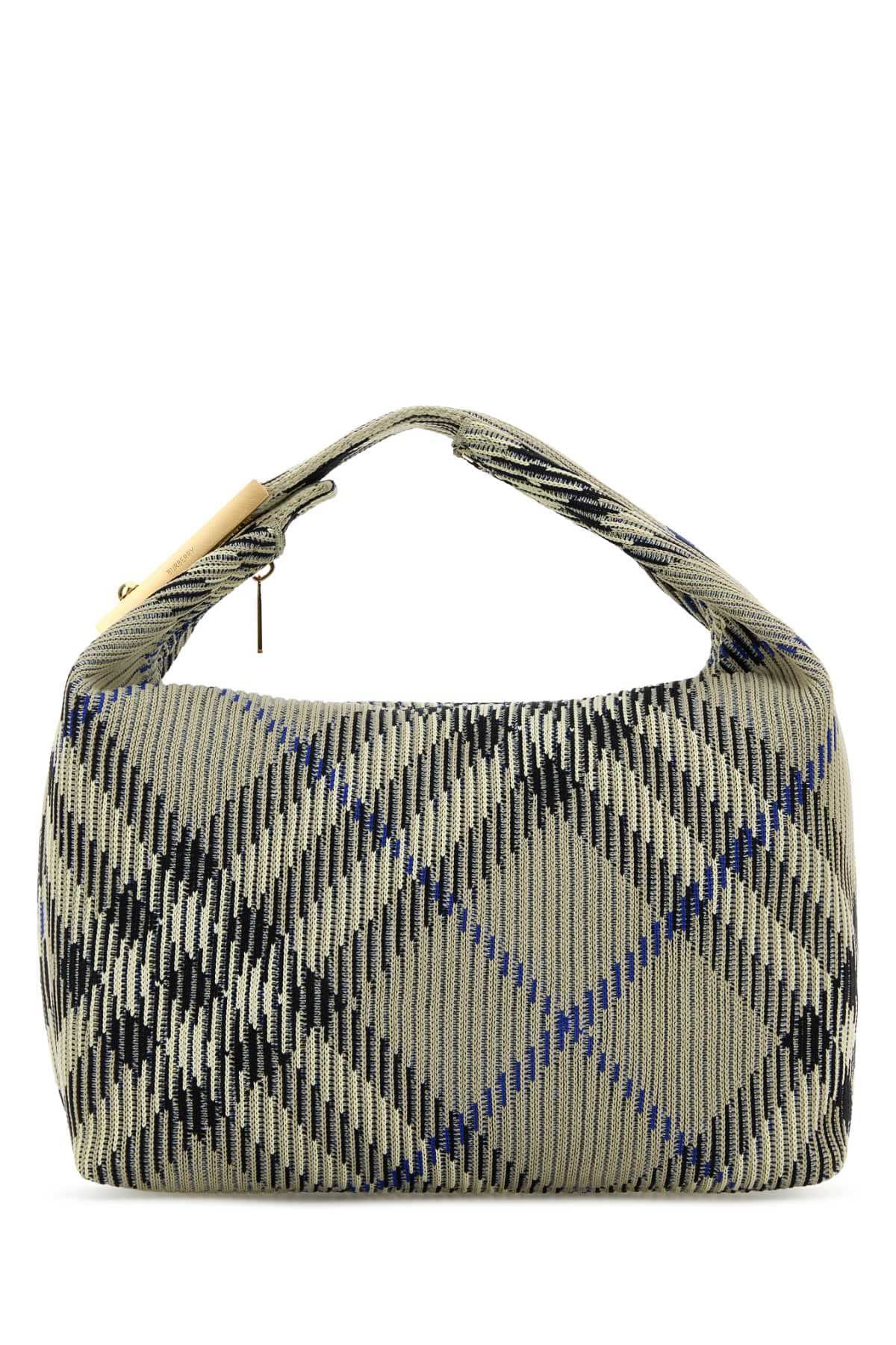 Burberry Women Embroidered Nylon Medium Peg Handbag DestGlow