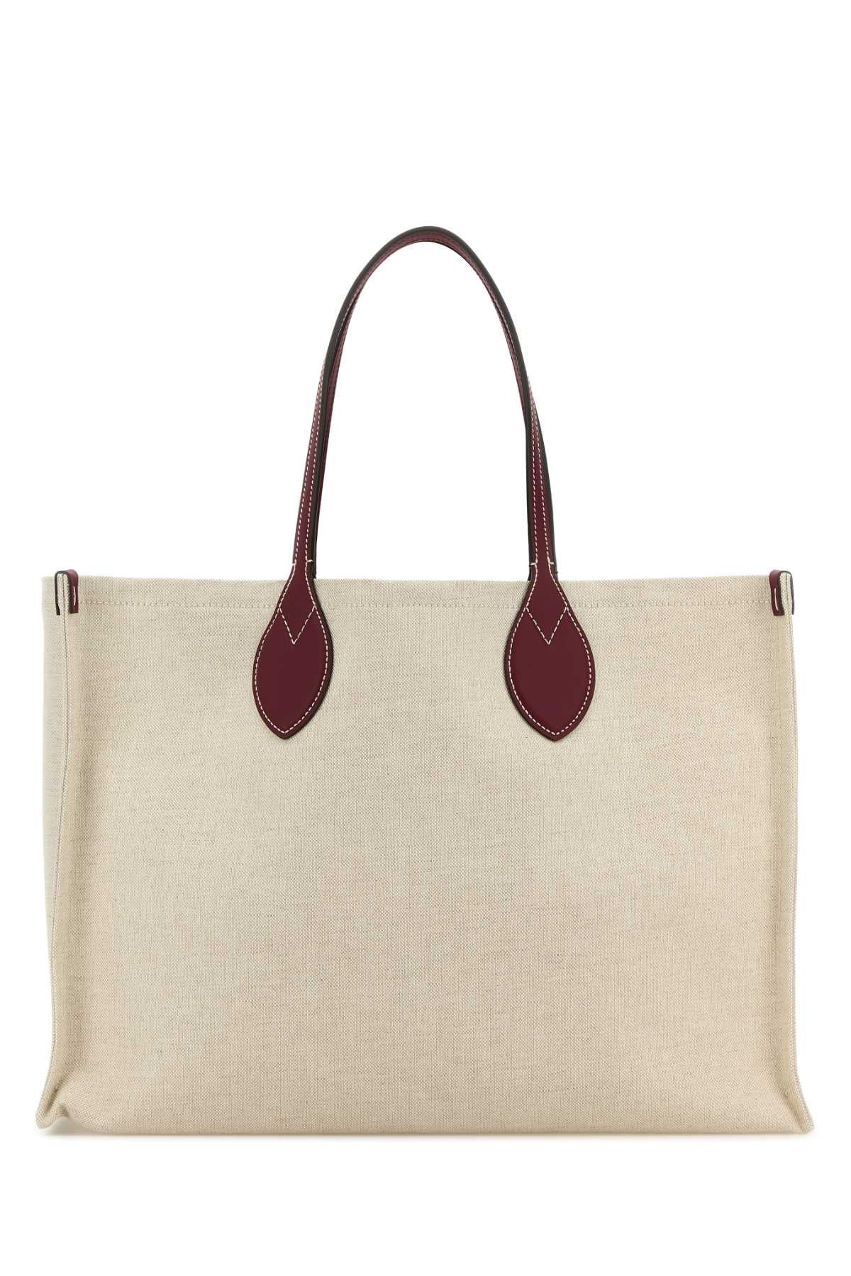 Gucci Women Sand Canvas Shopping Bag by Luosophy