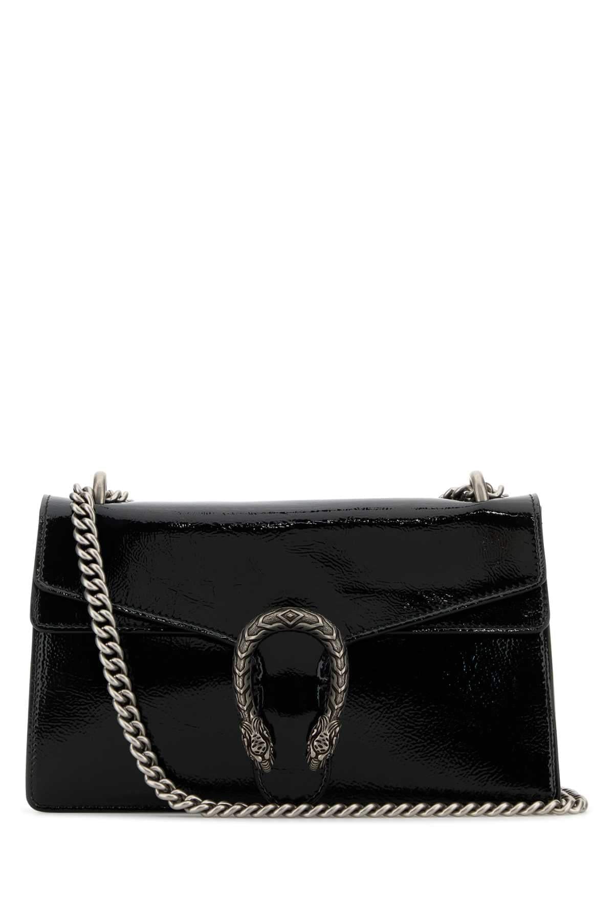 Gucci Women Black Leather Small Dionysus Shoulder Bag DestGlow