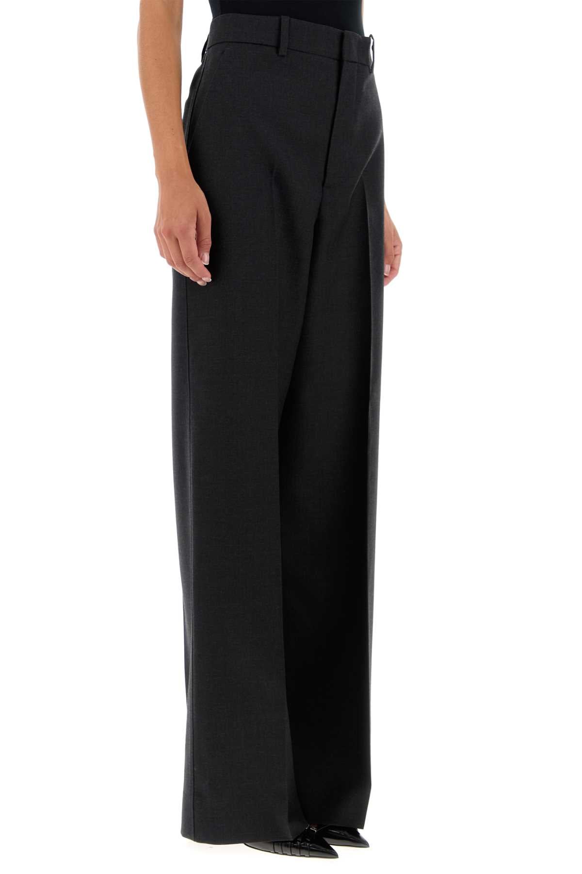 Gucci Women Slate Wool Wide-Leg Pant DestGlow