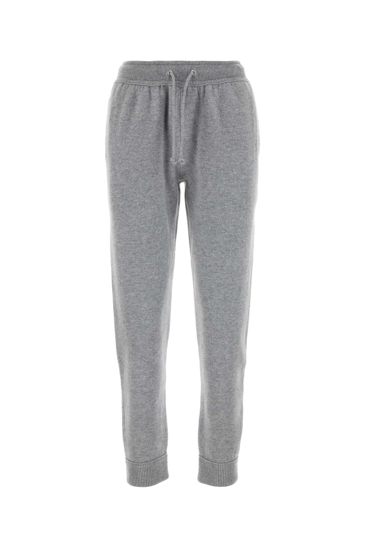 Bottega Veneta Women Grey Cashmere Joggers DestGlow
