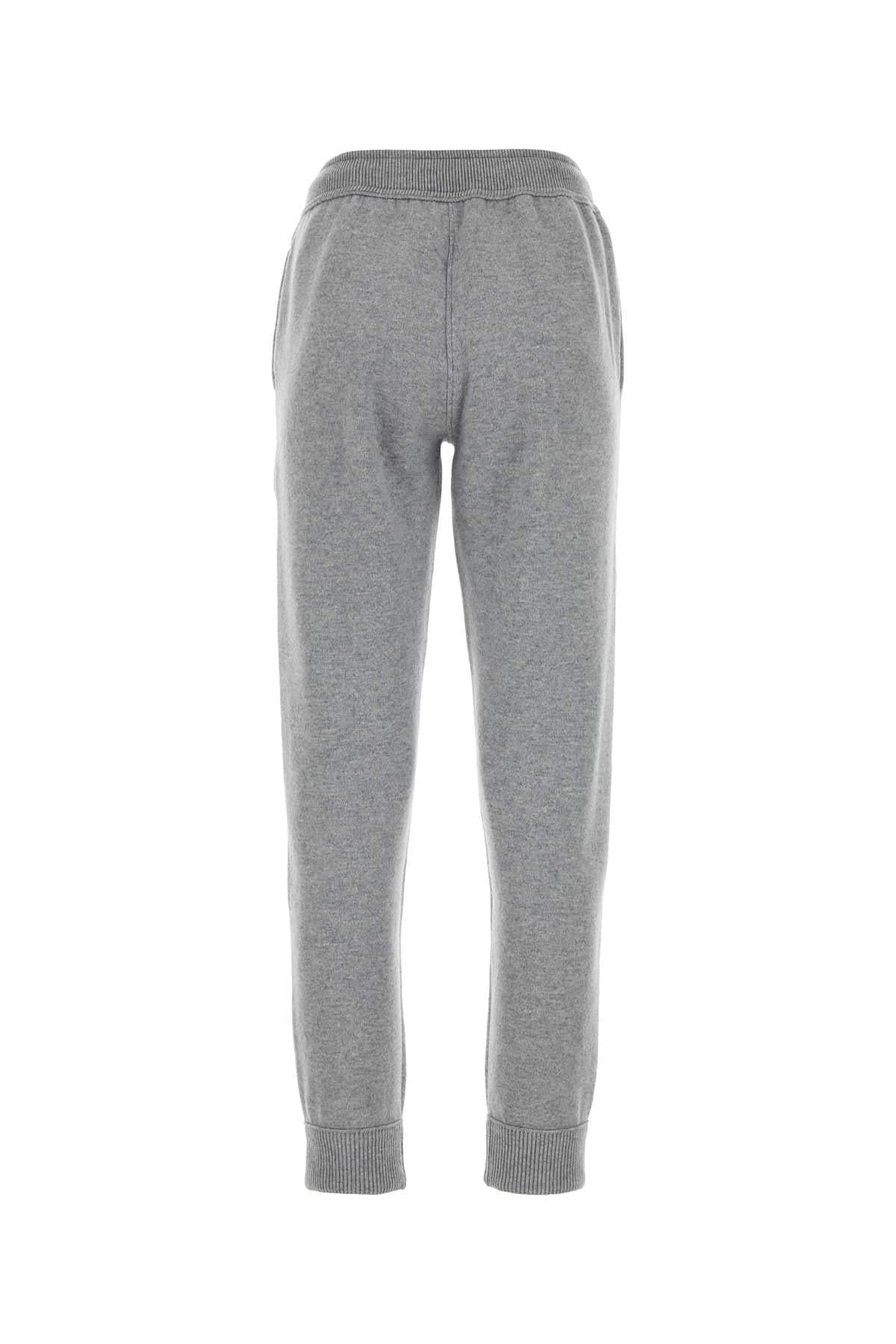 Bottega Veneta Women Grey Cashmere Joggers DestGlow