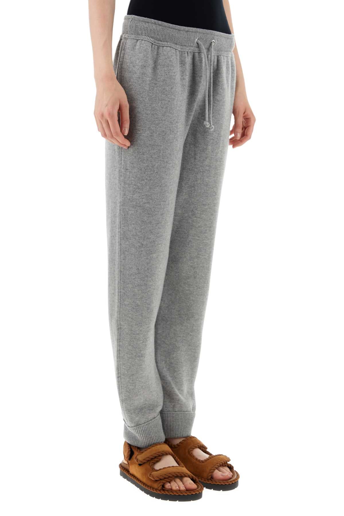 Bottega Veneta Women Grey Cashmere Joggers DestGlow