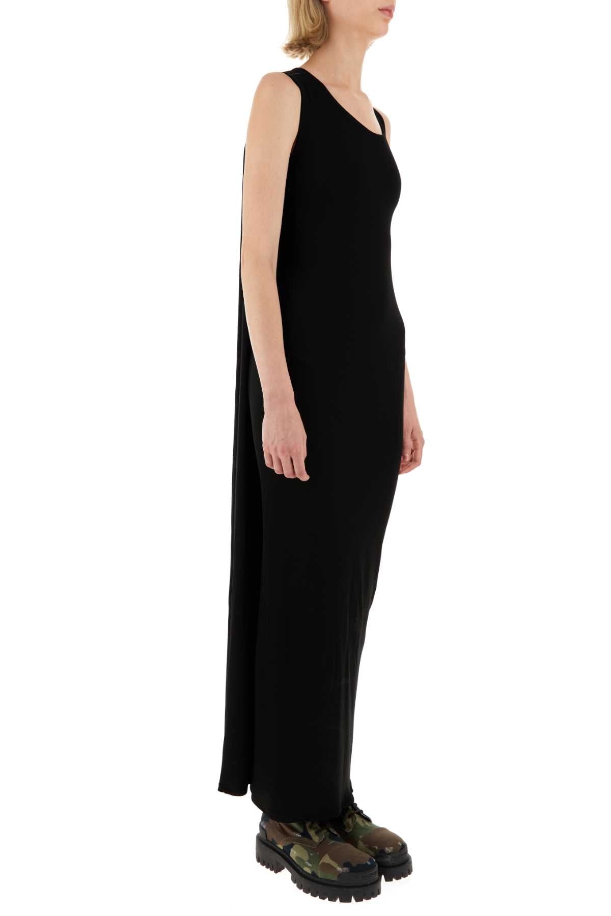 Balenciaga Women Black Stretch Viscose Dress DestGlow
