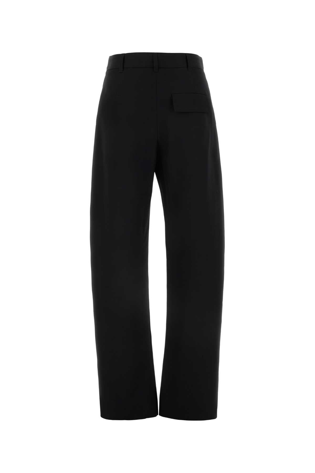 Bottega Veneta Women Black Twill Pant by Luosophy