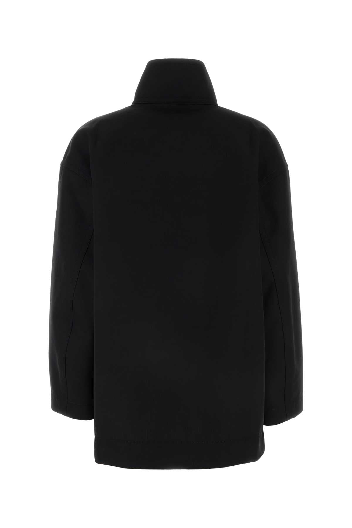 Bottega Veneta Women Black Wool Jacket DestGlow
