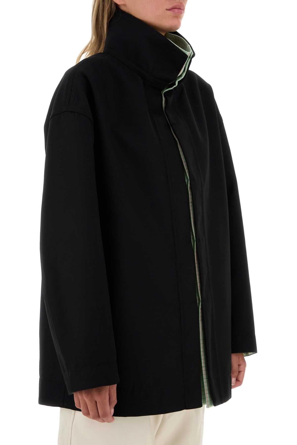 Bottega Veneta Women Black Wool Jacket DestGlow