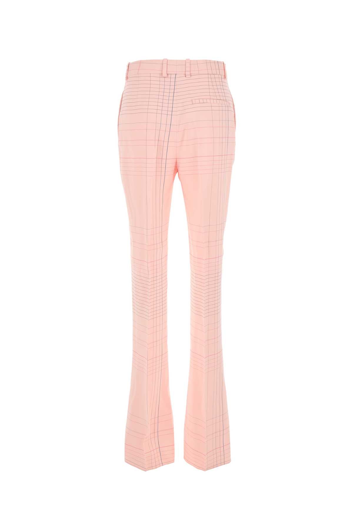 Bottega Veneta Women Pink Stretch Viscose Blend Pant DestGlow