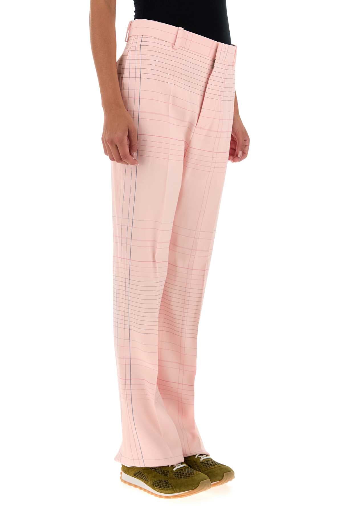 Bottega Veneta Women Pink Stretch Viscose Blend Pant DestGlow