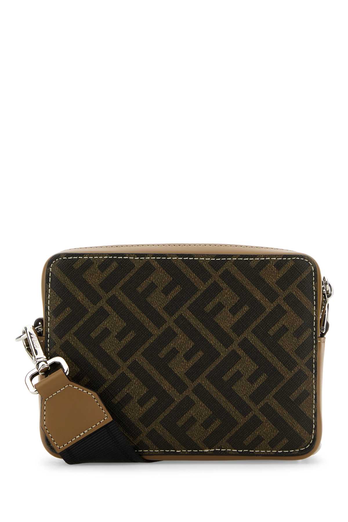 Fendi Men Embroidered Canvas Camera Crossbody Bag DestGlow