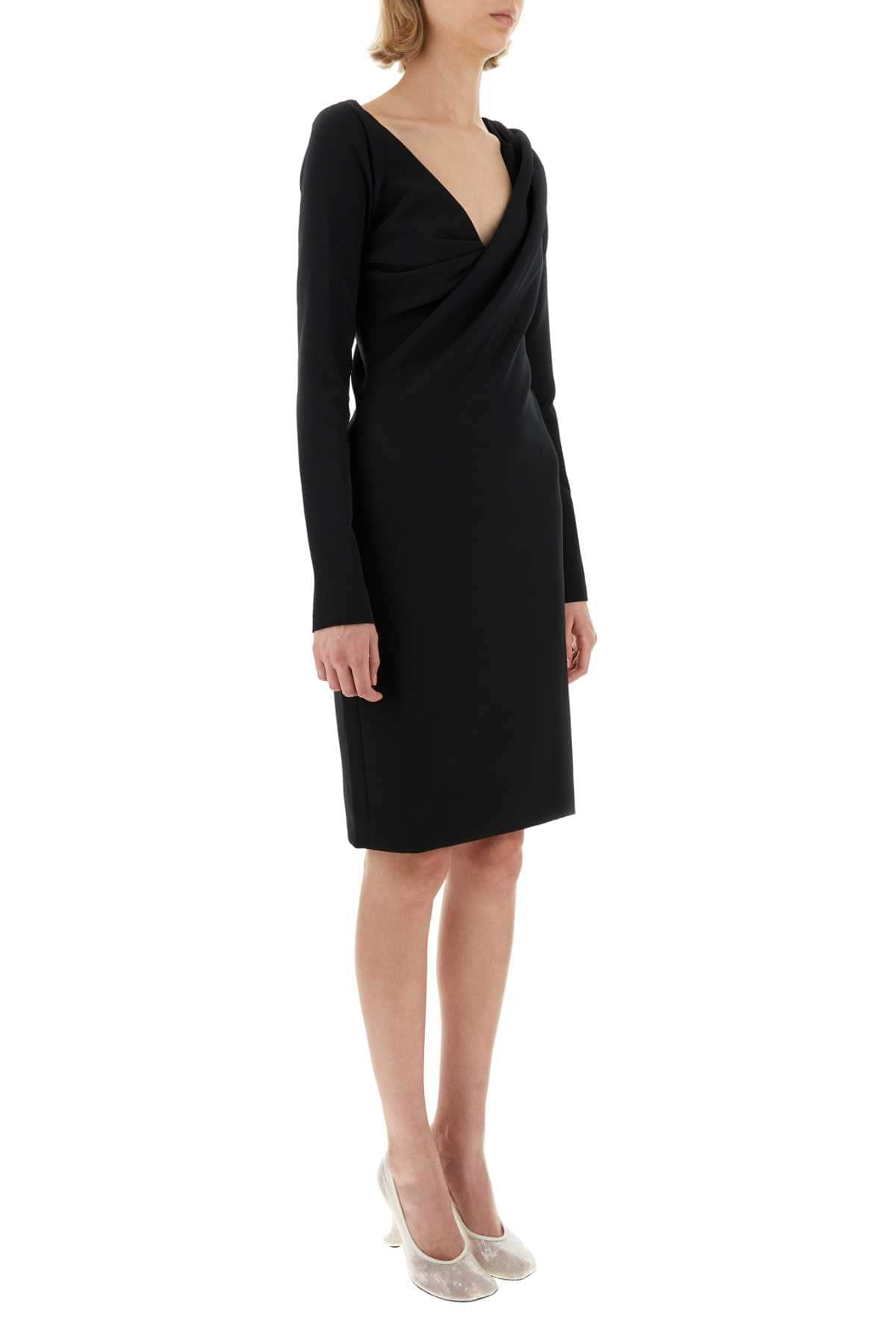 Jw Anderson Women Black Stretch Polyester Blend Dress DestGlow