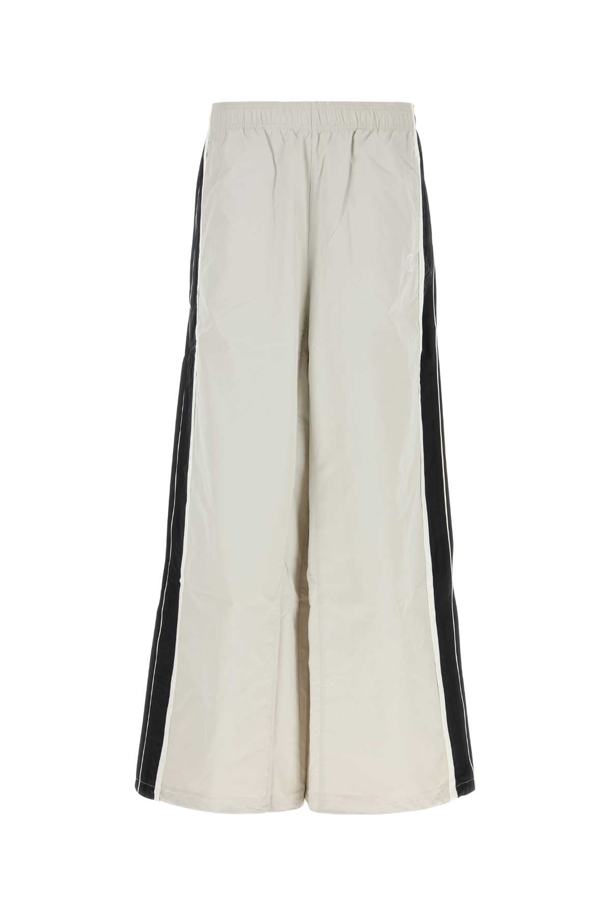 Vetements Men Chalk Polyester Joggers by Luosophy
