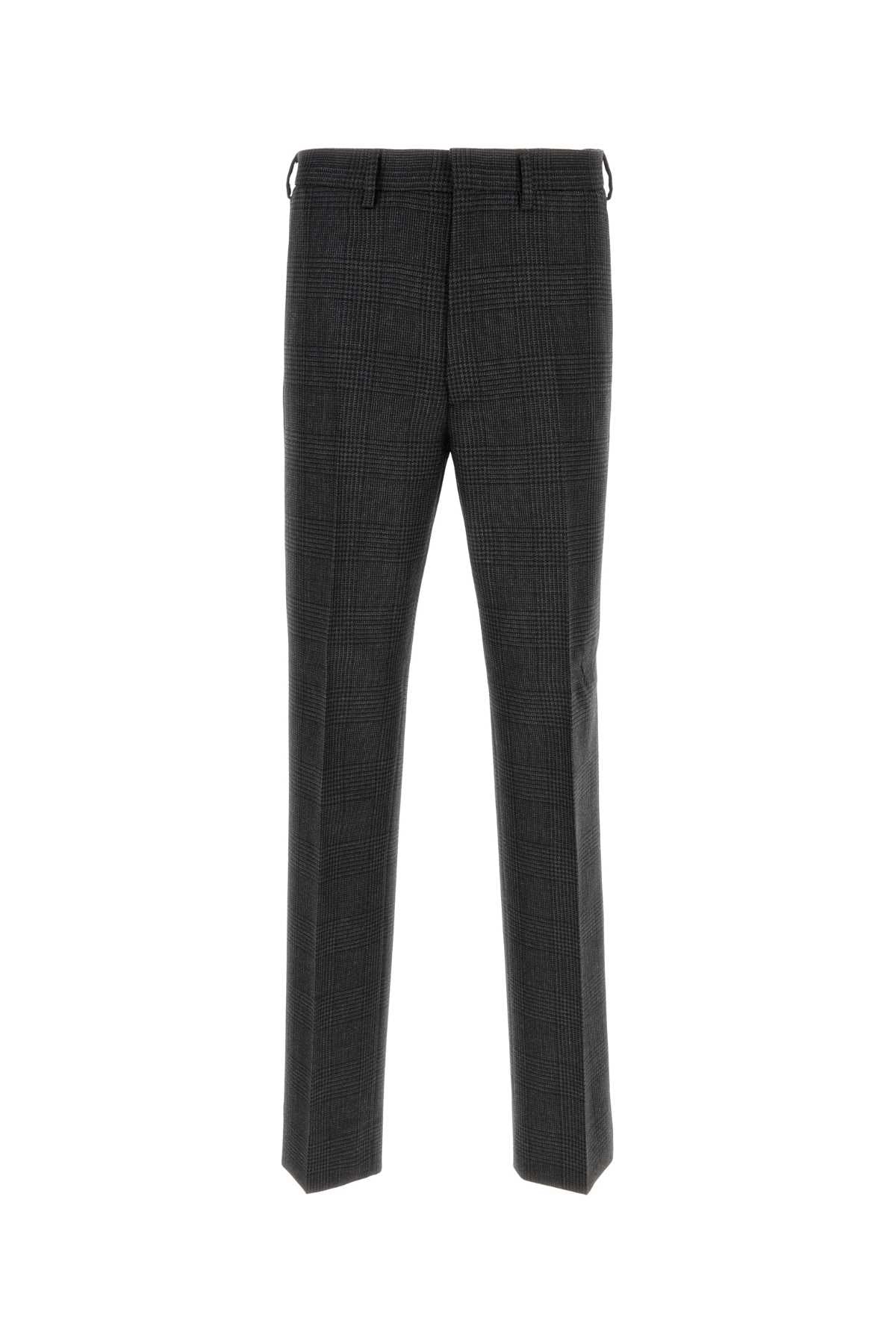 Prada Men Embroidered Wool Pant DestGlow