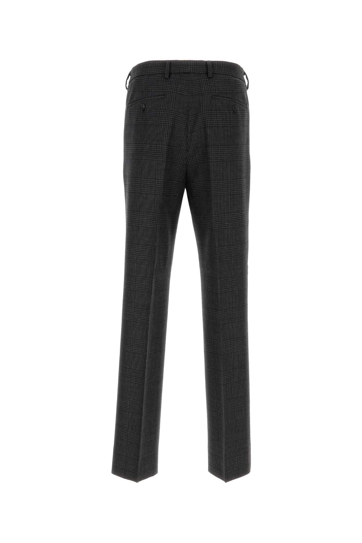 Prada Men Embroidered Wool Pant DestGlow