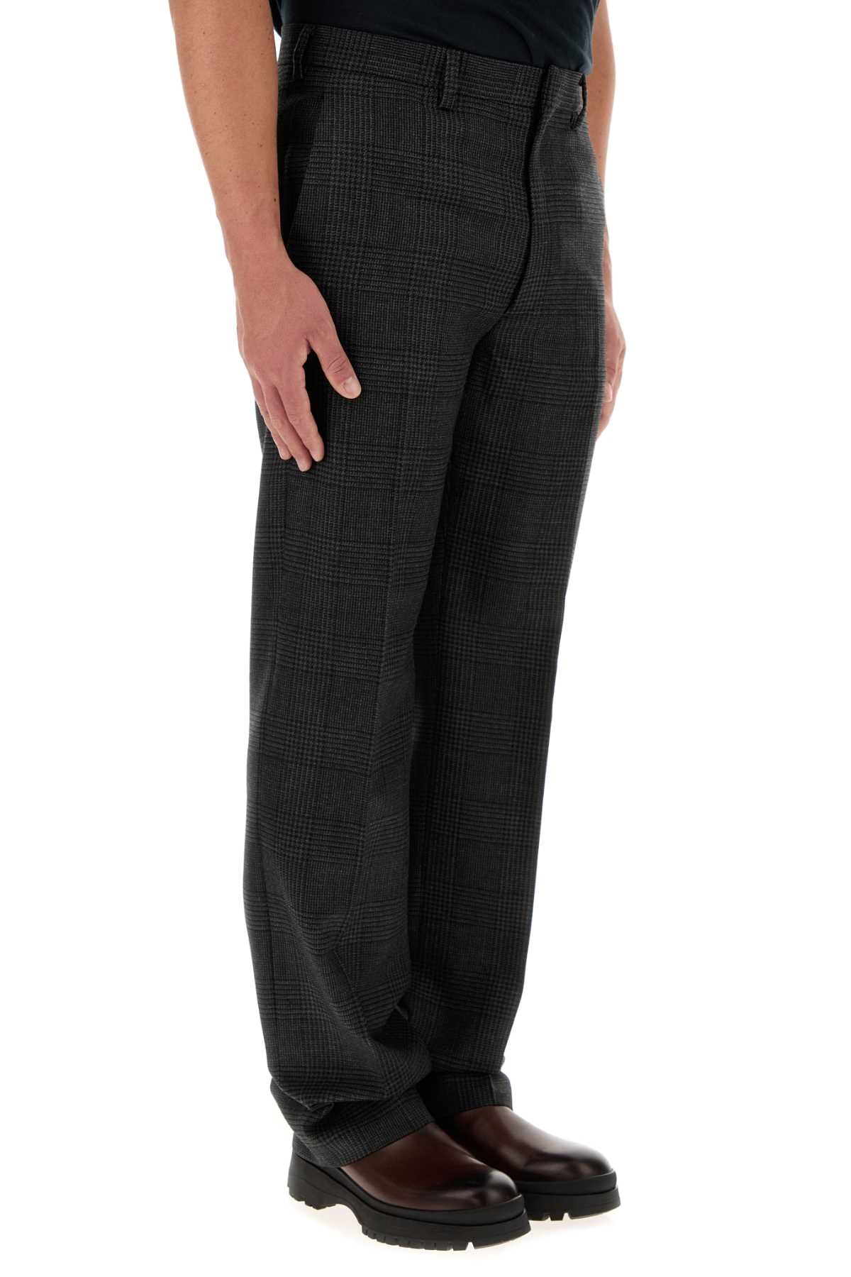 Prada Men Embroidered Wool Pant DestGlow