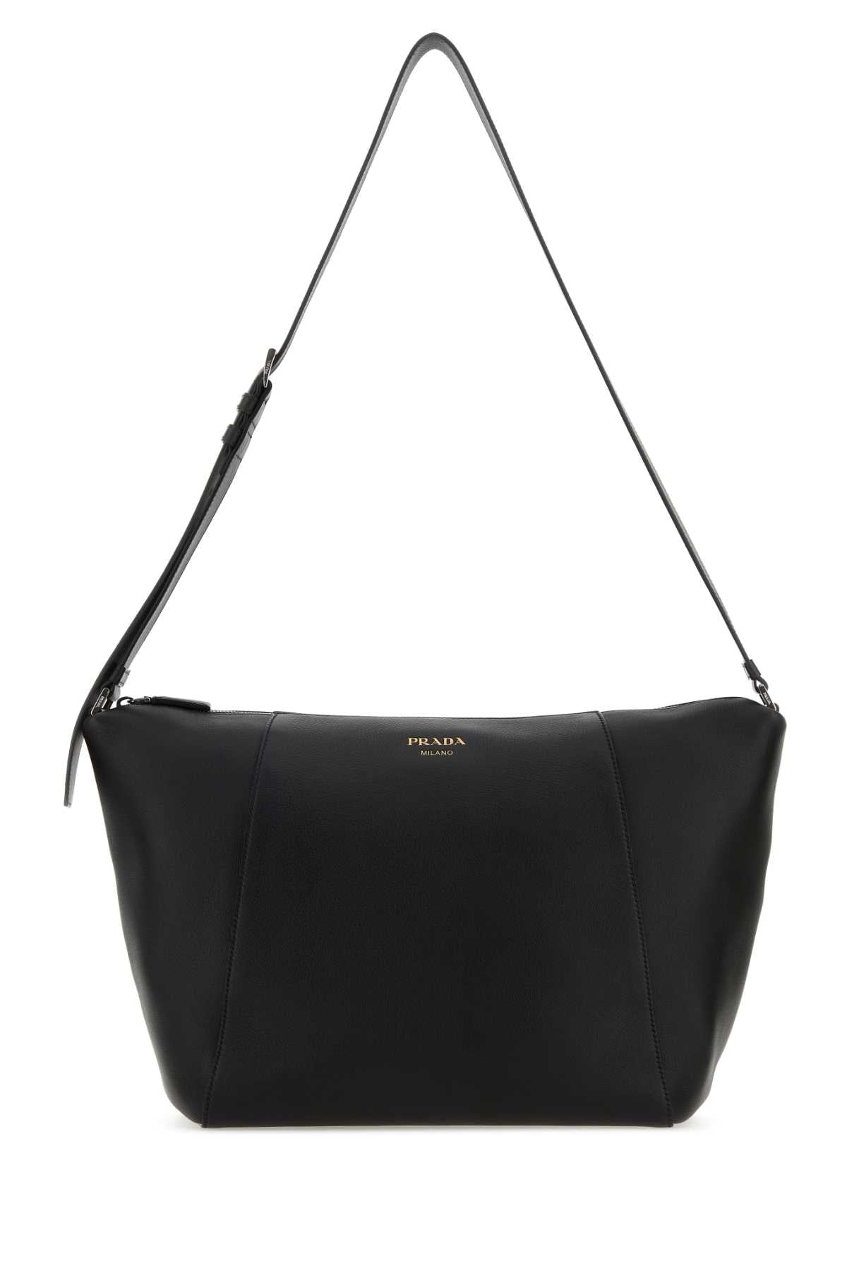Prada Men Black Leather Crossbody Bag DestGlow
