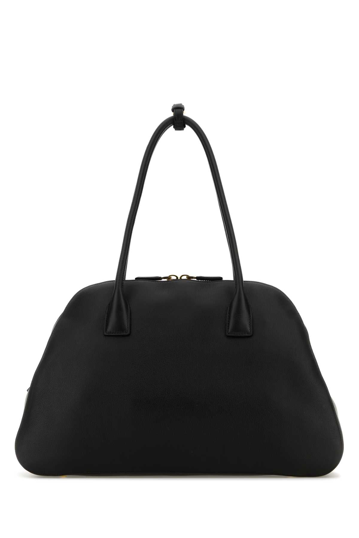 Prada Women Black Leather Medium Shopping Bag DestGlow