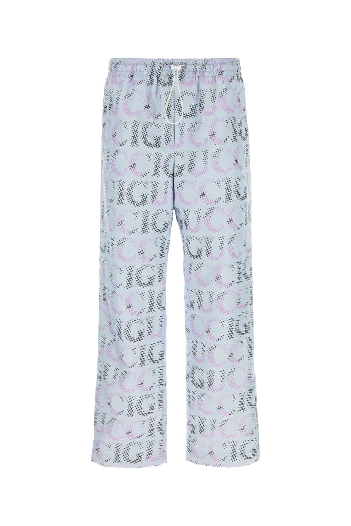 Gucci Men Printed Polyester Pant
