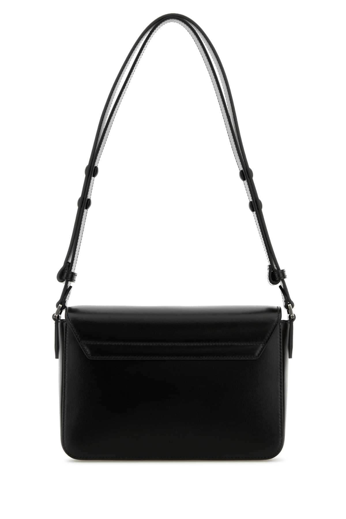 Montblanc Men Black Leather Meisterstuck Shoulder Bag DestGlow