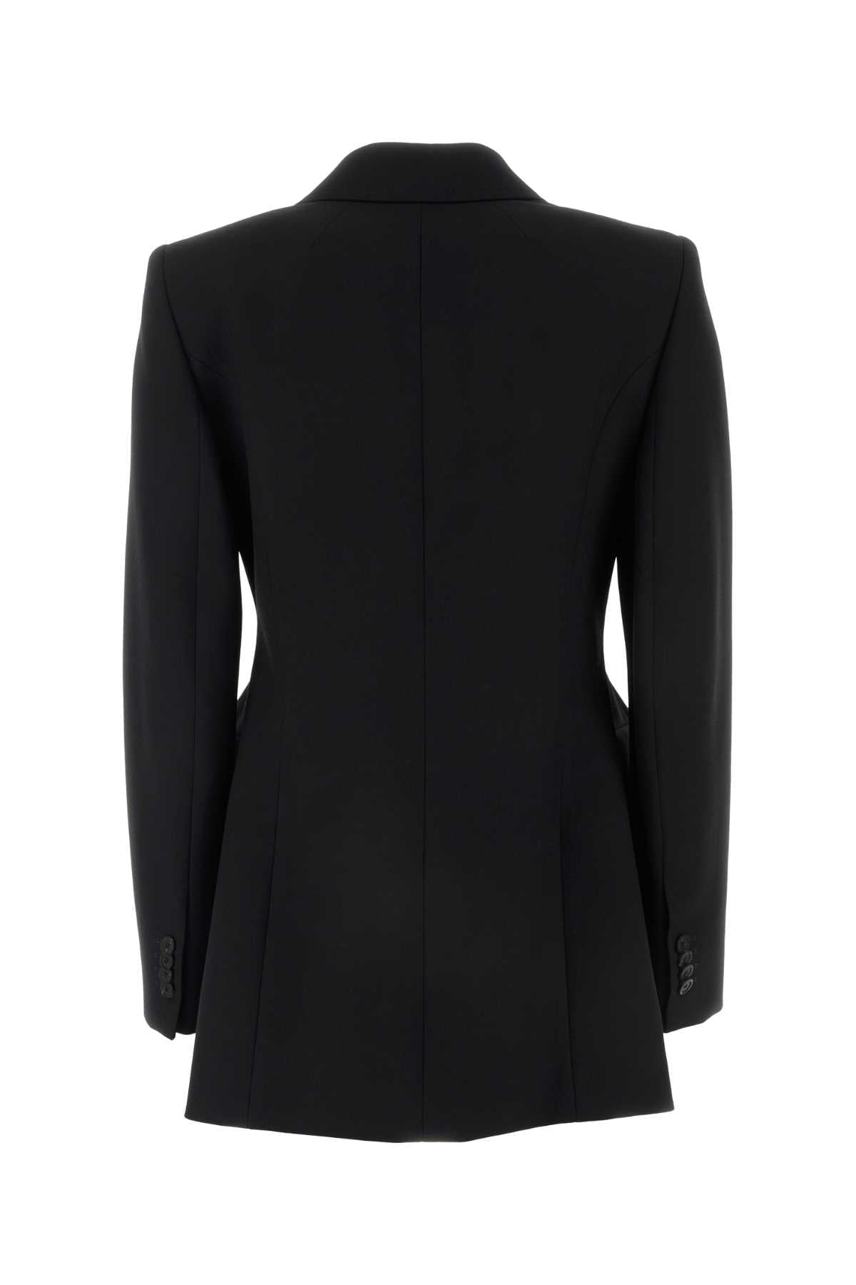 Balenciaga Women Black Wool Blazer DestGlow