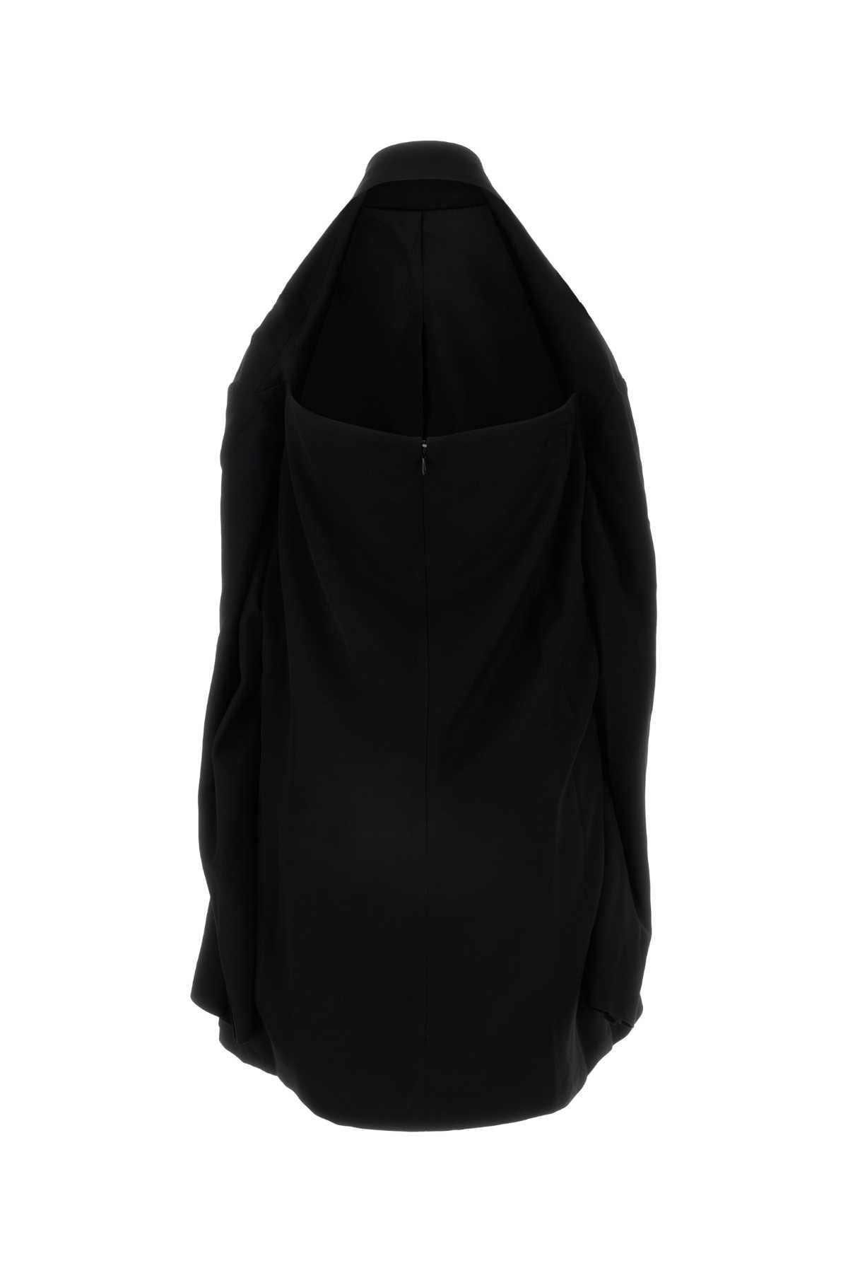 Balenciaga Women Black Viscose Blend Blazer Dress DestGlow
