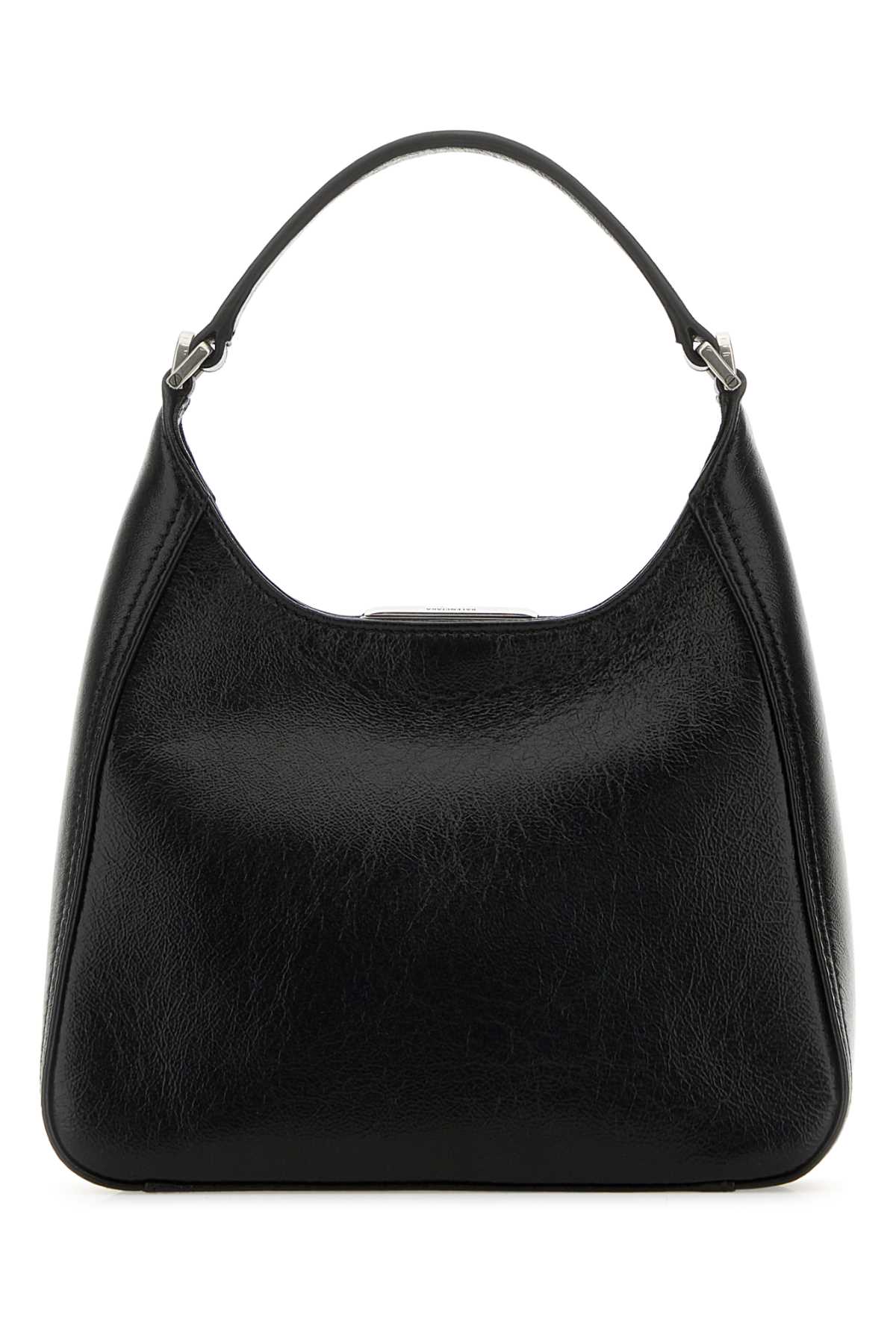 Balenciaga Women Black Leather Bb Soft Handbag DestGlow