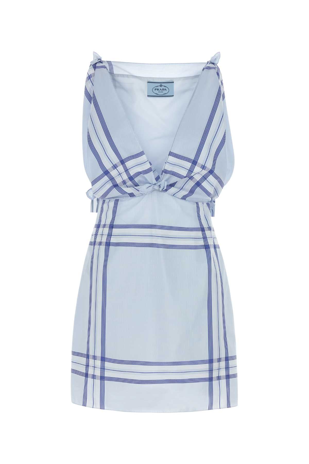 Prada Women Embroidered Cotton Mini Dres by Luosophy