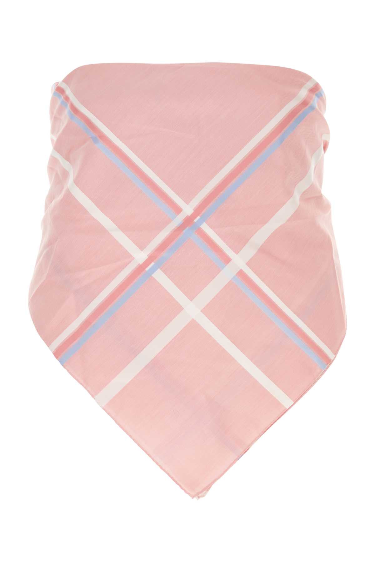 Prada Women Pink Cotton Top